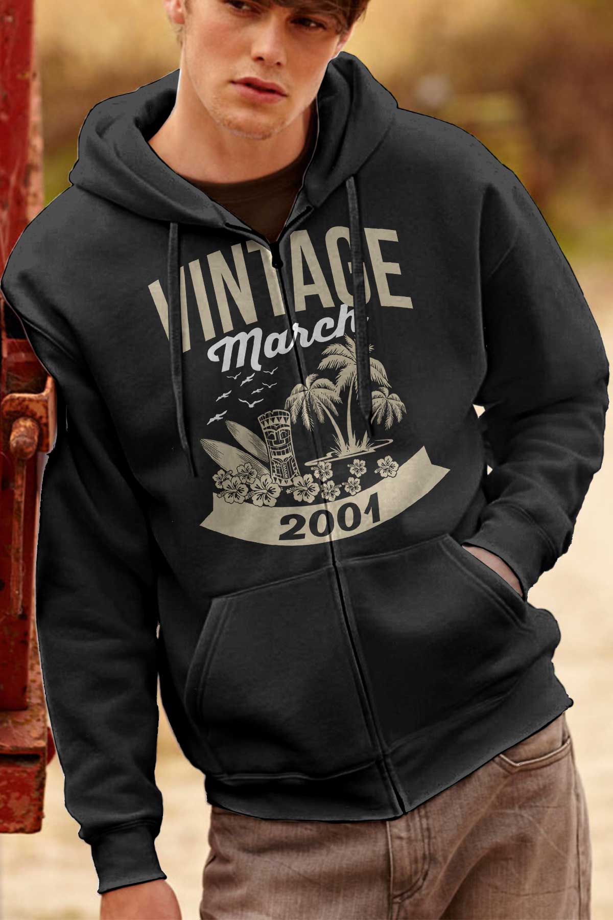 Vintage - for a birthday with a month and a year to order - a T-shirt, blouse or sweatshirt-liratech.eu