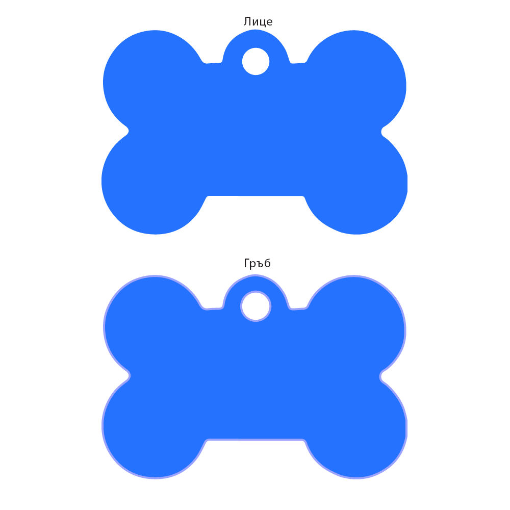 bone shaped id tags for dogs Liratech Europe