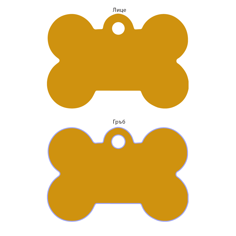 bone shaped id tags for dogs Liratech Europe