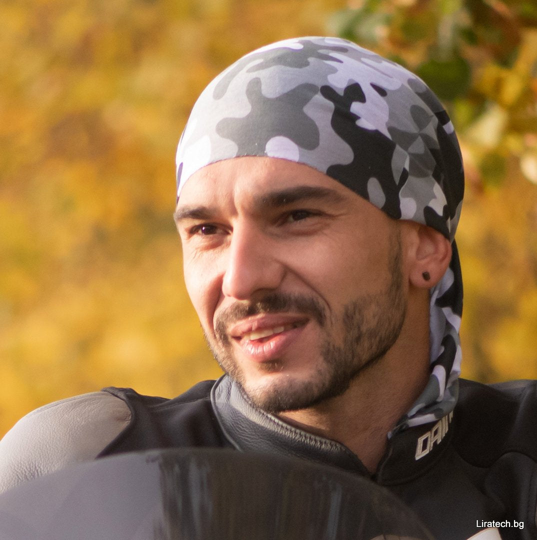 "Urban camouflage" bandana, liratech.eu