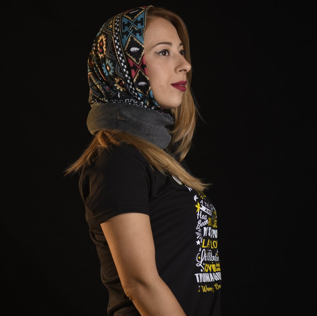 "Irokez" bandana- polar, buff- liratech.eu