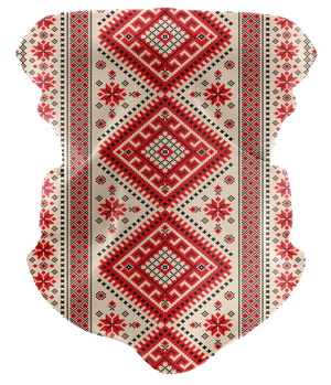 "Maya" bulgarian traditional shevica bandana, buff- liratech.eu